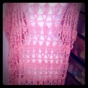 Crochet beach cover up by me